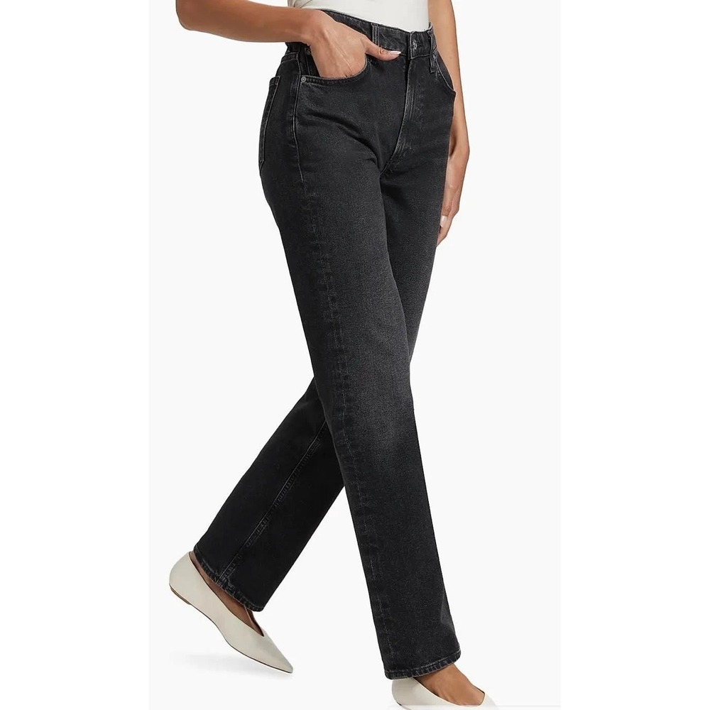 Citizens of‎ Humanity Bowery Standard Slim Black Jeans Size 31 Minimalist School